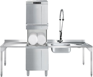 Купольная посудомоечная машина SMEG HTY505DSH - Изображение 6