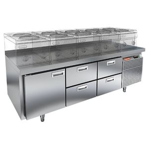 Стол охлаждаемый HiCold GN 122/TN LT под тепловое оборудование