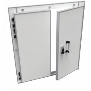 Дверь холодильная распашная двустворчатая НТ-РДД-2000*2000/120 - Изображение 2