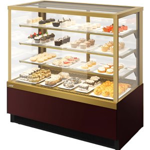 Витрина кондитерская Chilz VETE KUB LUX 130 шоколад, золотой глянец