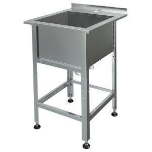 Ванна моечная с бортом МХМ МБ-1-0,45-0,8/0,8 (AISI 430, t=0,6) 