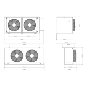 Сплит-система холодильная низкотемпературная Intercold LCM 447 FT  - Изображение 4