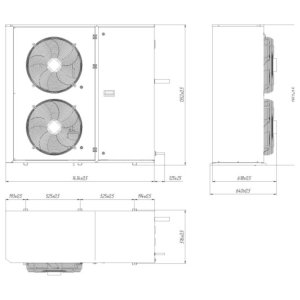 Компрессорно-конденсаторный блок Intercold CCB335 ZBD57 - Изображение 2