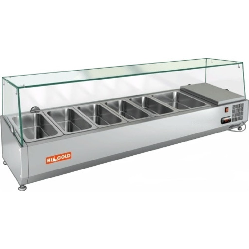Витрина холодильная для ингредиентов HICOLD VRTG 1485 1/3