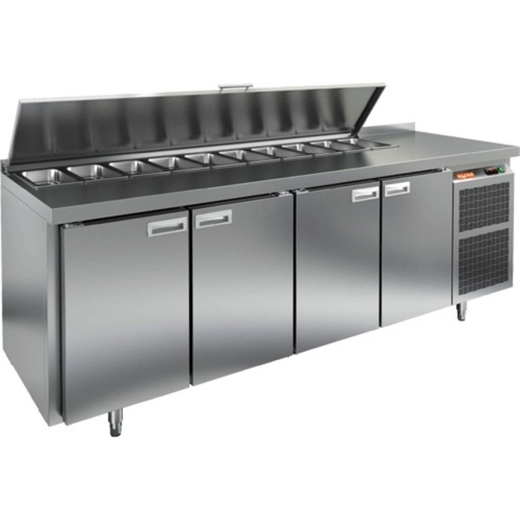 Стол холодильный для салатов HiCold SL2-1111SN (1/6)