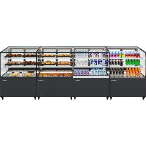 Витрина кондитерская Carboma KC71-110 N 0,6-1 (9005) нейтральная - Изображение 5