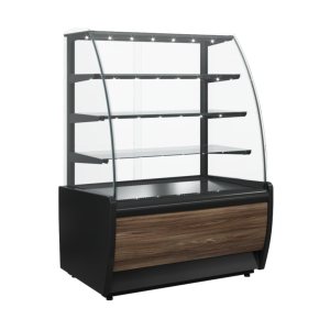 Витрина кондитерская Carboma K70 VM 0,9-1 Light Паттерн (0108 Темный дуб)