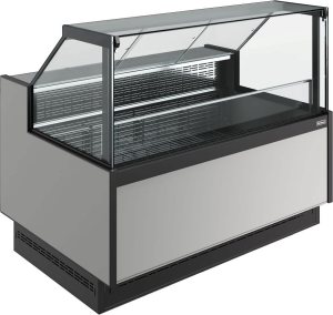 Морозильная витрина Carboma GC110 SL 1,25-1 с боковинами (версия 2.0) (9006-0430)