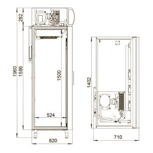Шкаф холодильный Polair DM110-S - Изображение 3