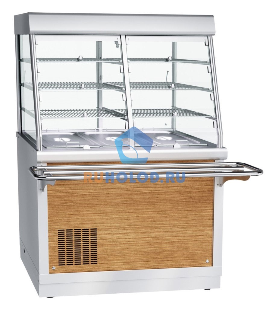 Прилавок-витрина холодильный Hot-line ПВВ(Н)-70Х-С-НШ